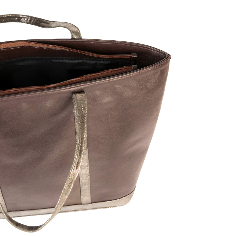 Brown Vintage Tote Bag